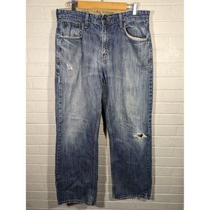 Levi's Distressed Loose Straight Men Jeans Size 34x32